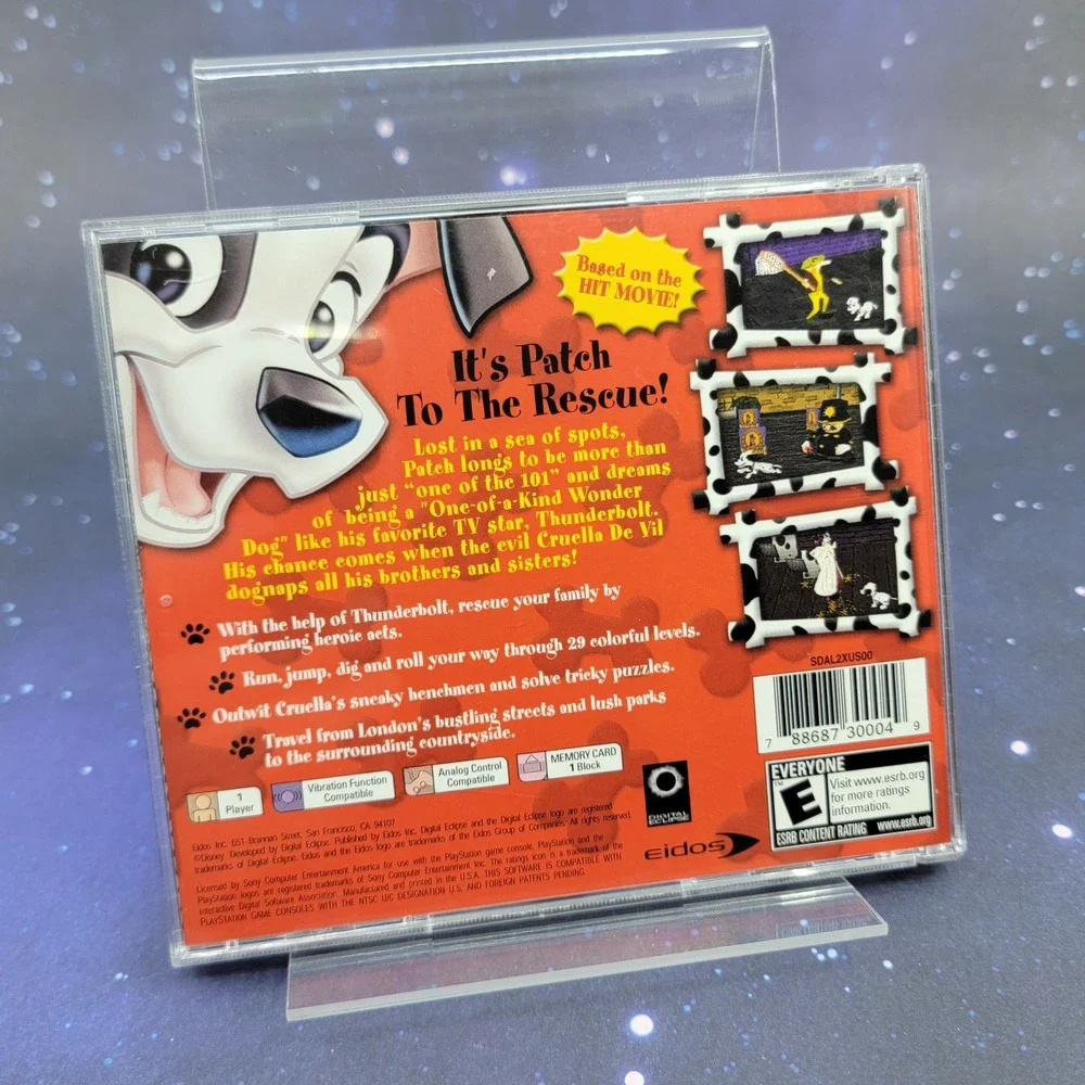 Disney 101 Dalmatians II Patch's London Adventure Sony PlayStation PS1 SLUS01574